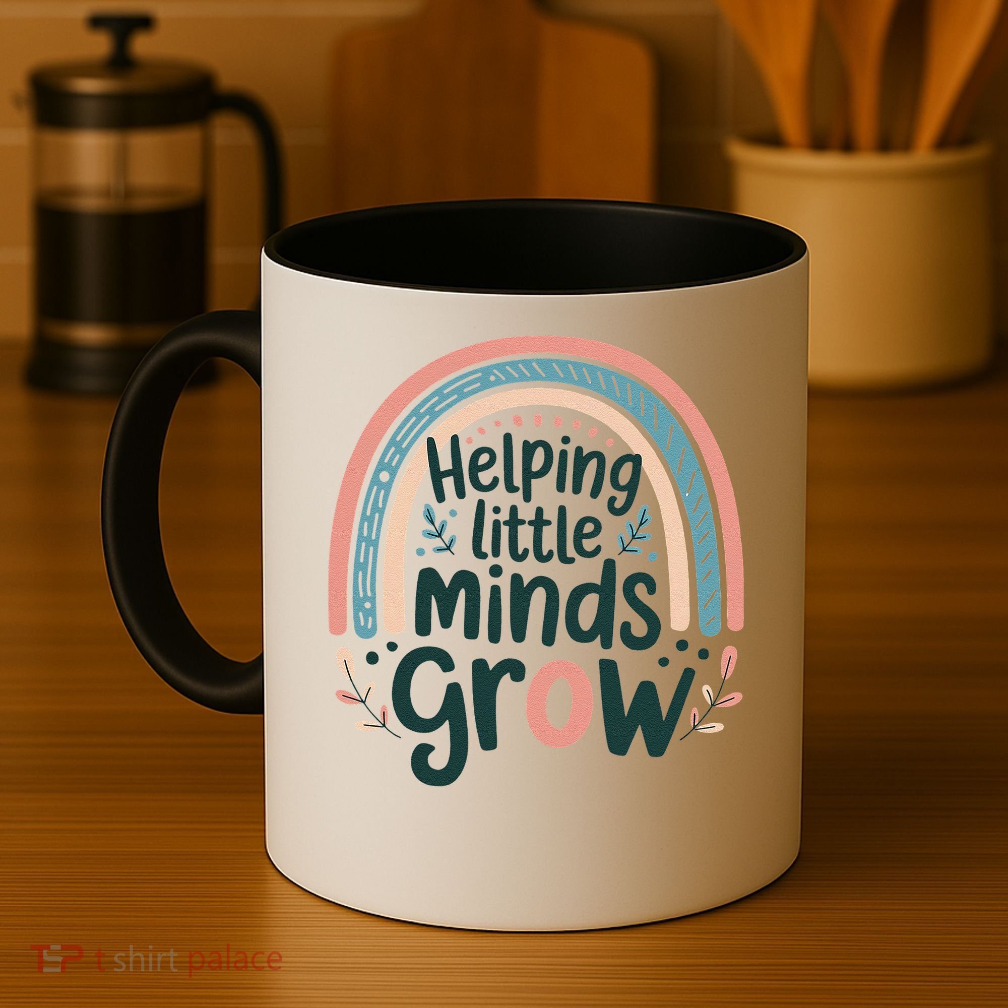 Back-to-School Helping Little Minds Grow Teacher Coffee Mug