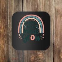 Back-to-School Helping Little Minds Grow Teacher Coaster thumb 0