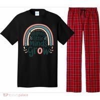 Back-to-School Helping Little Minds Grow Teacher Pajama Set thumb 0