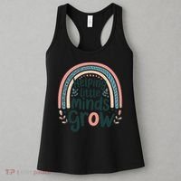 Back-to-School Helping Little Minds Grow Teacher Women's Tank Top thumb 3