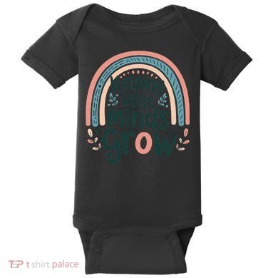 Back-to-School Helping Little Minds Grow Teacher Baby Bodysuit