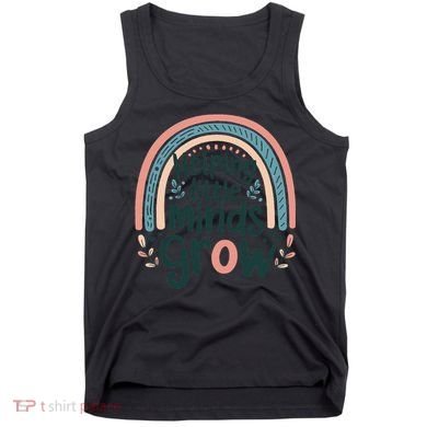 Back-to-School Helping Little Minds Grow Teacher Tank Top