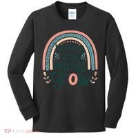 Back-to-School Helping Little Minds Grow Teacher Kids Long Sleeve Shirt thumb 0