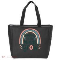 Back-to-School Helping Little Minds Grow Teacher Tote Bag thumb 0