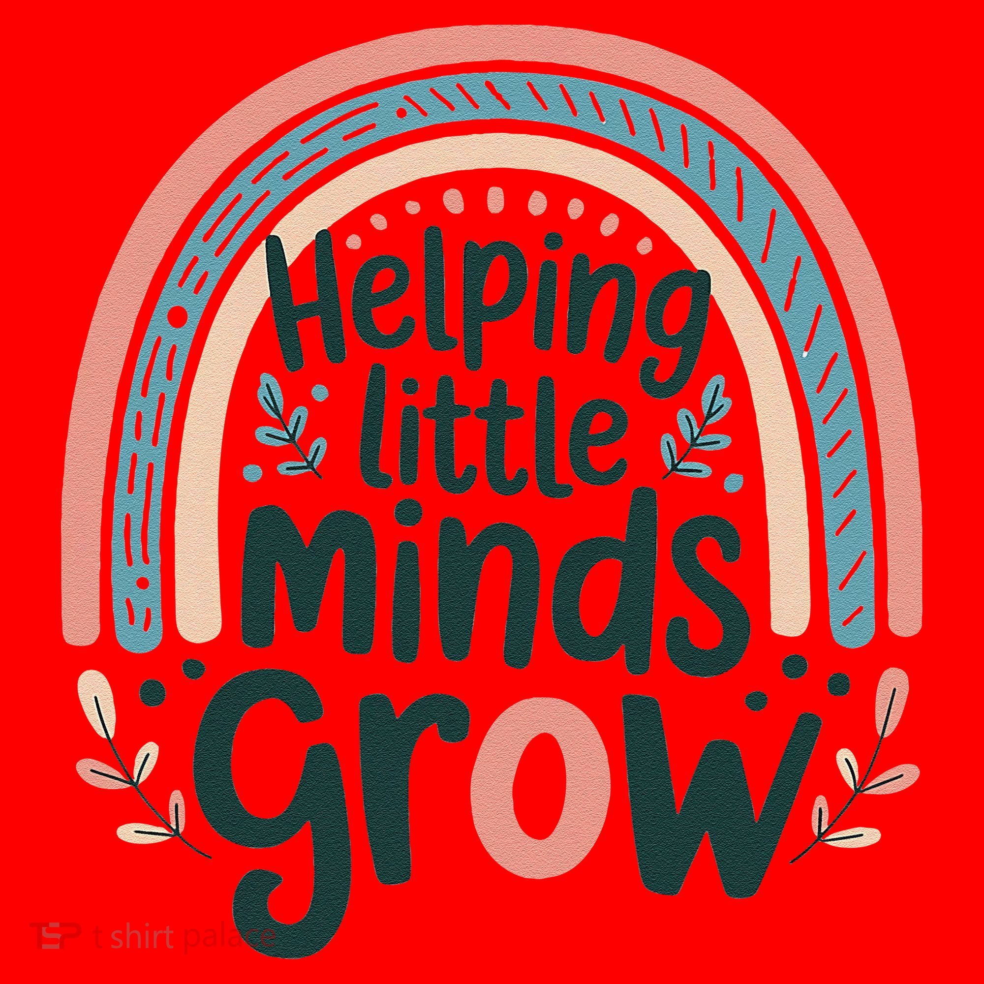 Back-to-School Helping Little Minds Grow Teacher Santa Hat