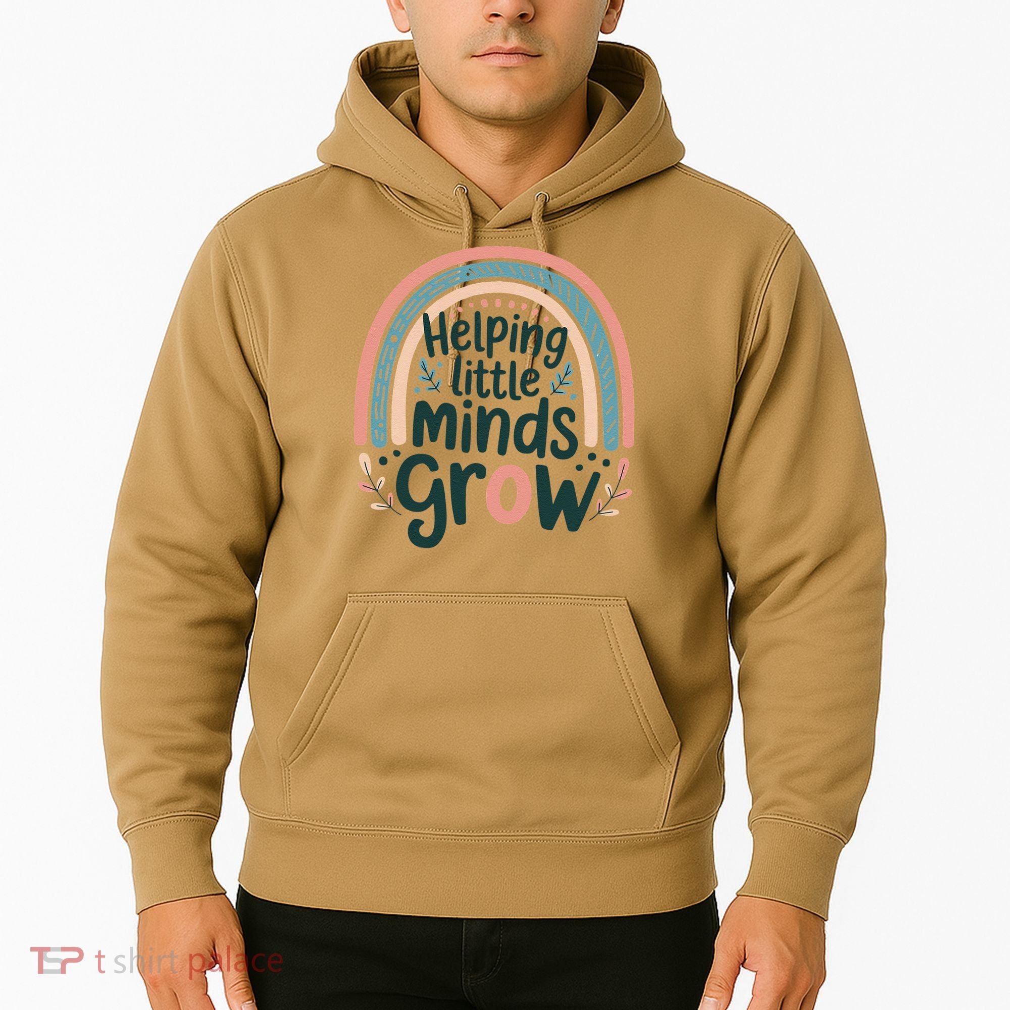 Back-to-School Helping Little Minds Grow Teacher Hoodie