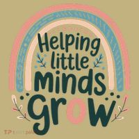 Back-to-School Helping Little Minds Grow Teacher Mousepad thumb 1