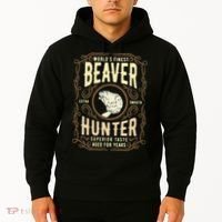 Beaver Hunting Label Worlds Finest Beaver Hunter Hoodie thumb 2