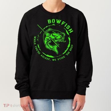 Bowfishing Hunting Lovers Funny Women's Sweatshirt