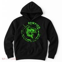 Bowfishing Hunting Lovers Funny Hoodie thumb 0