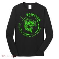 Bowfishing Hunting Lovers Funny Long Sleeve Shirt thumb 0