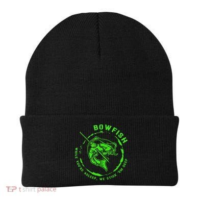 Bowfishing Hunting Lovers Funny Beanie
