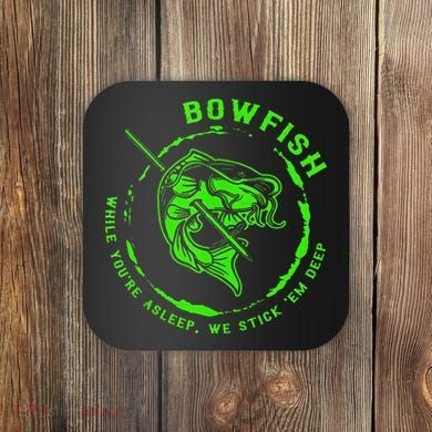 Bowfishing Hunting Lovers Funny Coaster