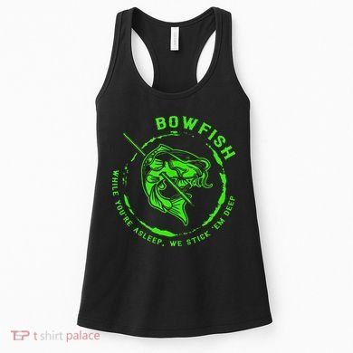Bowfishing Hunting Lovers Funny Women's Tank Top
