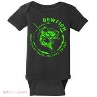 Bowfishing Hunting Lovers Funny Baby Bodysuit thumb 0
