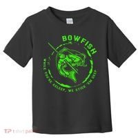 Bowfishing Hunting Lovers Funny Toddler T-Shirt thumb 0