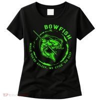 Bowfishing Hunting Lovers Funny Women's T-Shirt thumb 0