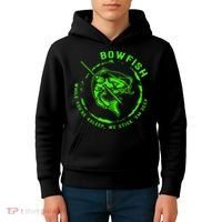 Bowfishing Hunting Lovers Funny Kids Hoodie thumb 4