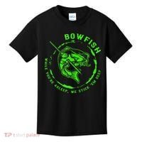 Bowfishing Hunting Lovers Funny Kids T-Shirt thumb 0