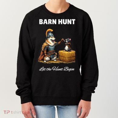 Barn Hunt Lover Warrior Rat And Icelandic Sheepdog Women's Sweatshirt