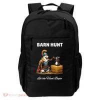 Barn Hunt Lover Warrior Rat And Icelandic Sheepdog Backpack thumb 0