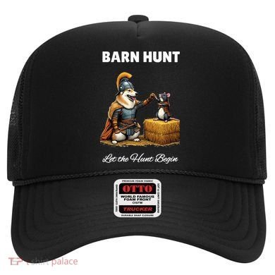 Barn Hunt Lover Warrior Rat And Icelandic Sheepdog Hat
