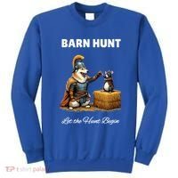Barn Hunt Lover Warrior Rat And Icelandic Sheepdog Sweatshirt thumb 0