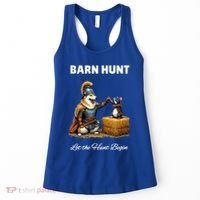 Barn Hunt Lover Warrior Rat And Icelandic Sheepdog Women's Tank Top thumb 0