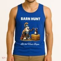 Barn Hunt Lover Warrior Rat And Icelandic Sheepdog Tank Top thumb 3