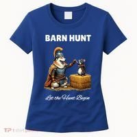 Barn Hunt Lover Warrior Rat And Icelandic Sheepdog Women's T-Shirt thumb 0
