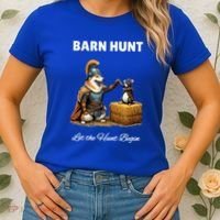 Barn Hunt Lover Warrior Rat And Icelandic Sheepdog Women's T-Shirt thumb 2