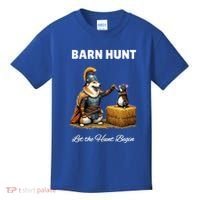Barn Hunt Lover Warrior Rat And Icelandic Sheepdog Kids T-Shirt thumb 0