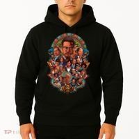 Black History Leaders Collage Inspirational African American Hoodie thumb 2