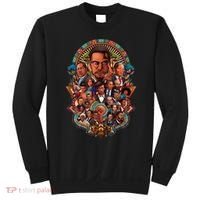 Black History Leaders Collage Inspirational African American Sweatshirt thumb 0