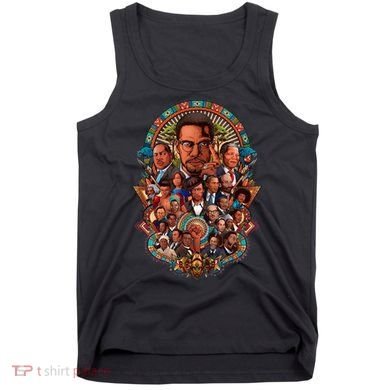 Black History Leaders Collage Inspirational African American Tank Top