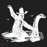 Bigfoot Hilarious Loch Ness Monster Women's Sweatshirt thumb 2