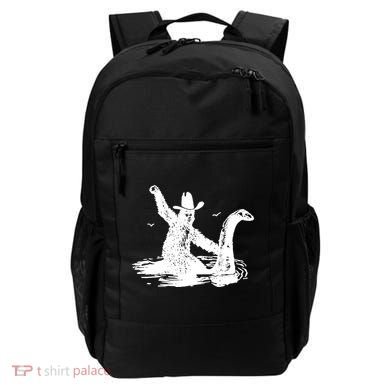 Bigfoot Hilarious Loch Ness Monster Backpack
