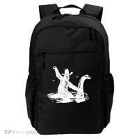 Bigfoot Hilarious Loch Ness Monster Backpack thumb 0