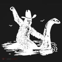 Bigfoot Hilarious Loch Ness Monster Backpack thumb 2