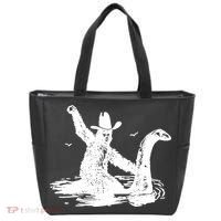 Bigfoot Hilarious Loch Ness Monster Tote Bag thumb 0