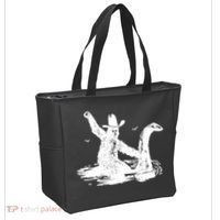 Bigfoot Hilarious Loch Ness Monster Tote Bag thumb 2