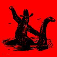 Bigfoot Hilarious Loch Ness Monster Santa Hat thumb 1