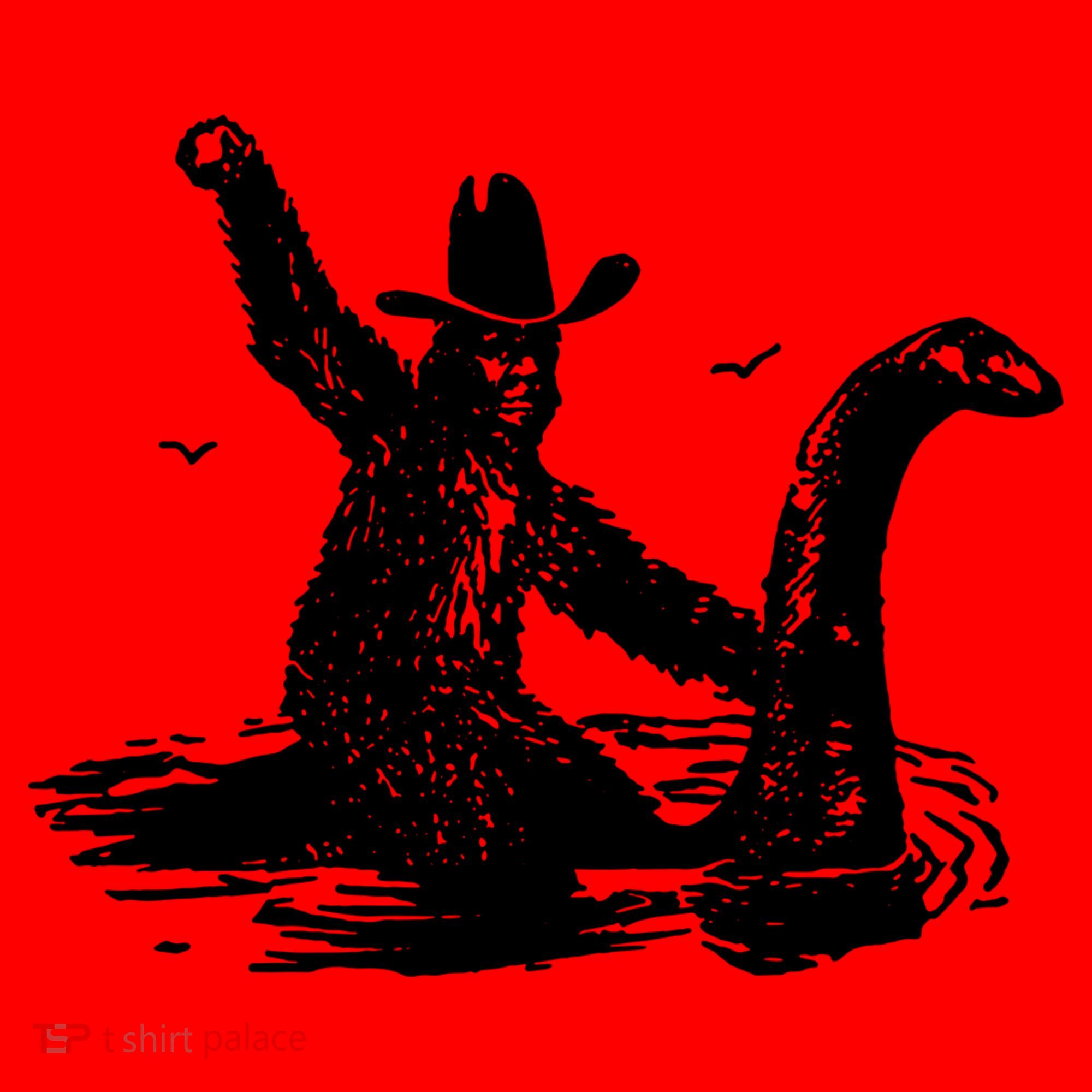 Bigfoot Hilarious Loch Ness Monster Santa Hat