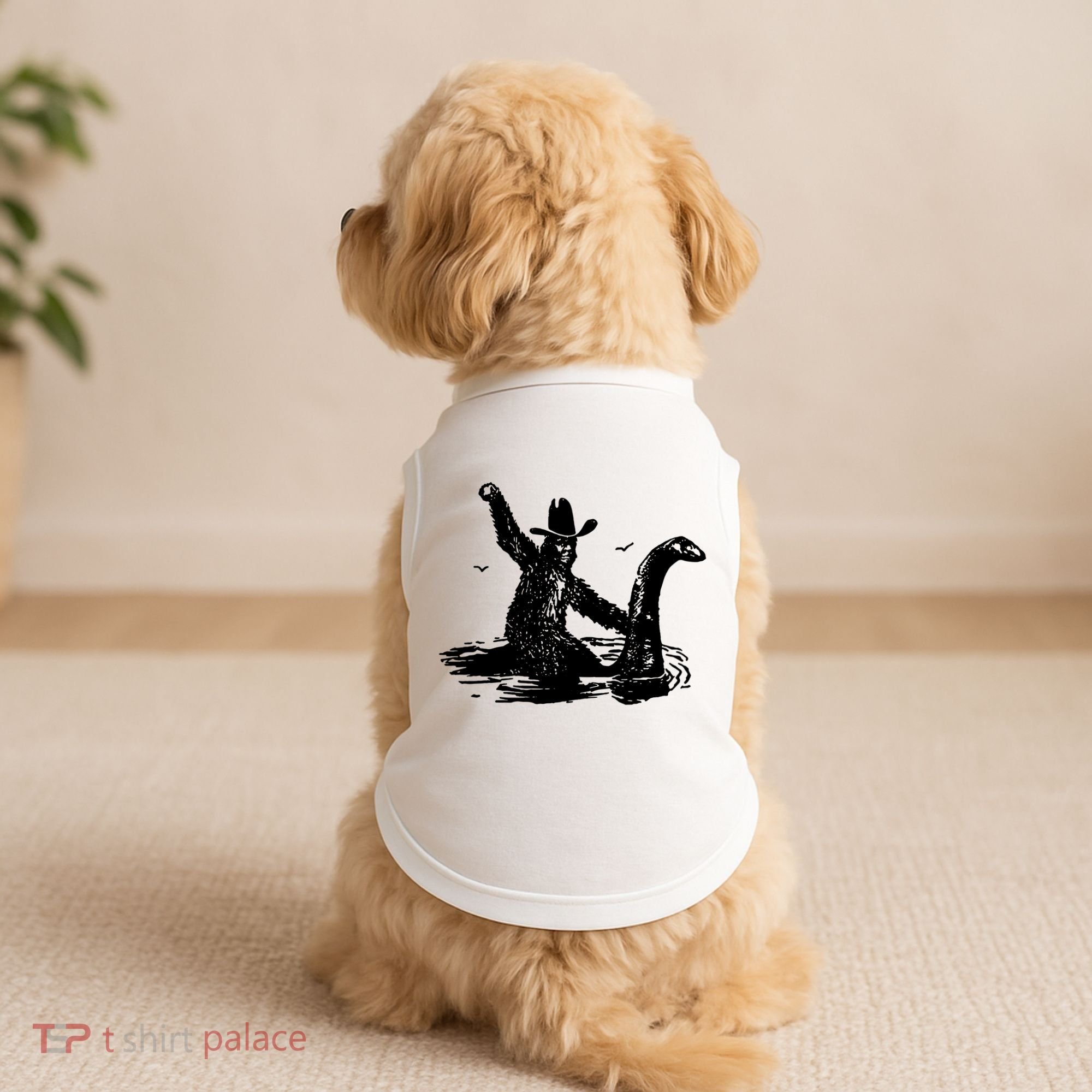 Bigfoot Hilarious Loch Ness Monster Doggie Tank