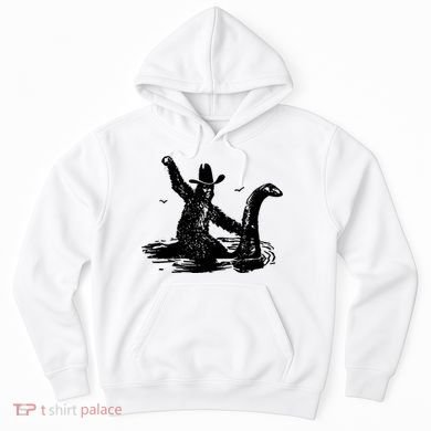 Bigfoot Hilarious Loch Ness Monster Hoodie
