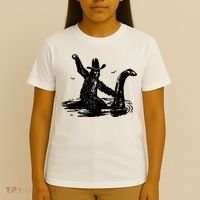 Bigfoot Hilarious Loch Ness Monster T-Shirt thumb 4