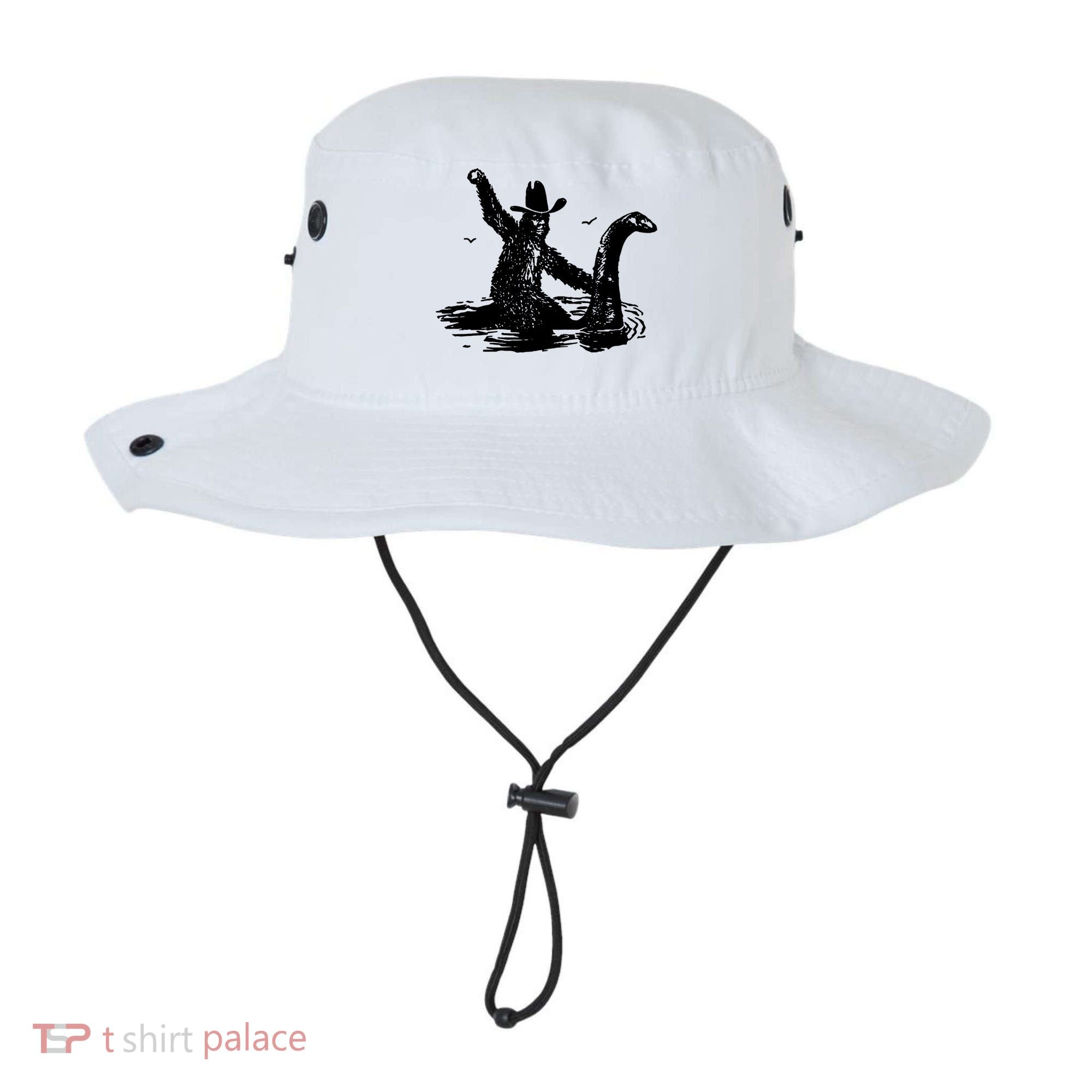 Bigfoot Hilarious Loch Ness Monster Bucket Hat