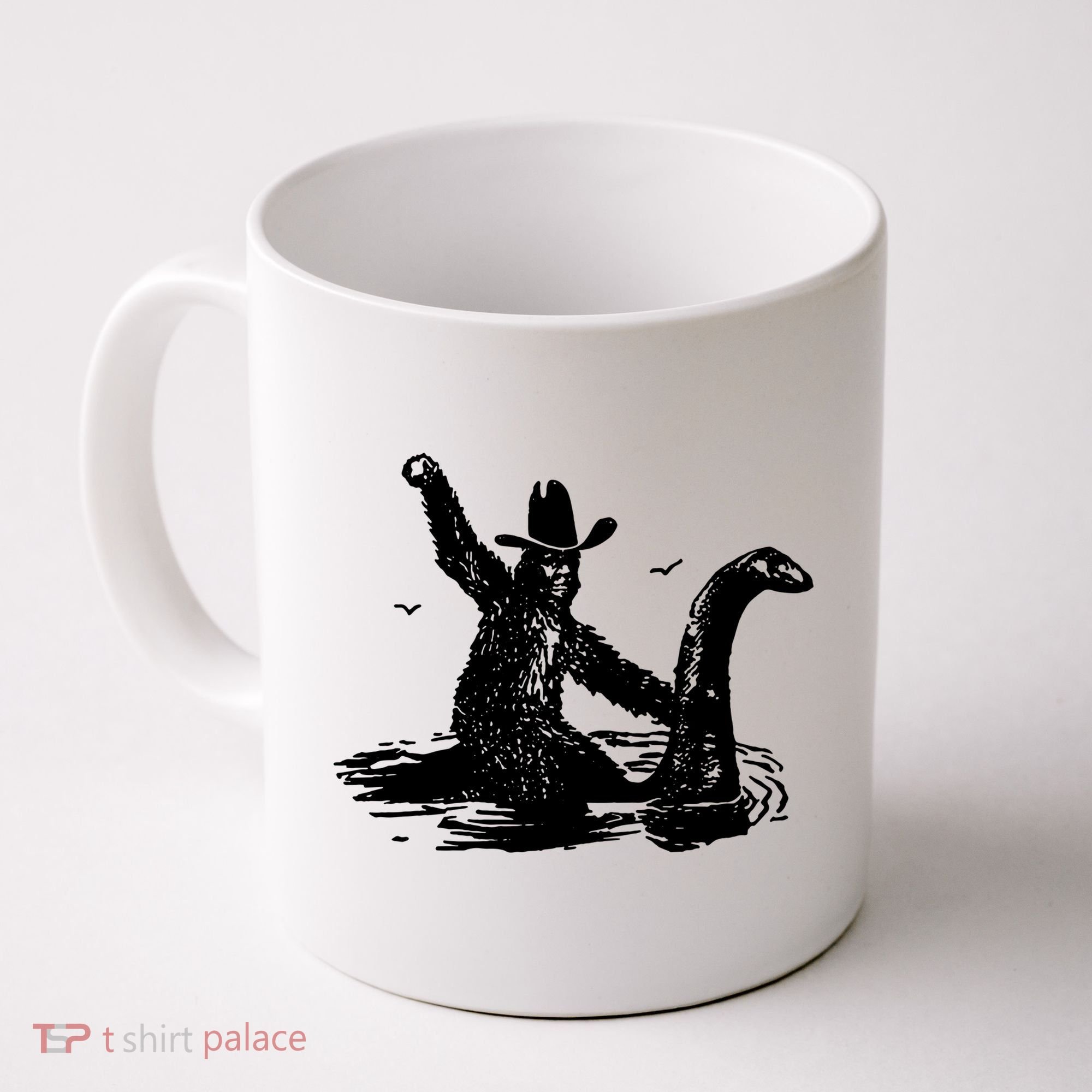 Bigfoot Hilarious Loch Ness Monster Coffee Mug