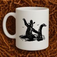 Bigfoot Hilarious Loch Ness Monster Coffee Mug thumb 2