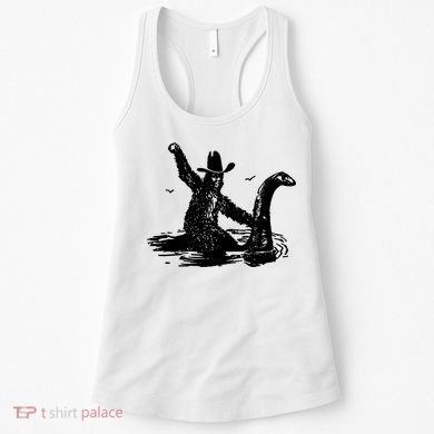 Bigfoot Hilarious Loch Ness Monster Women's Tank Top